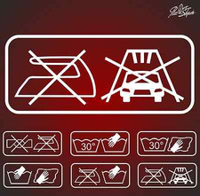 ,2x,Aufkleber,Sticker,Bomb,Shocker,JDM,OEM,Dub,Auto,Style,Hand Wash,nicht Bügeln