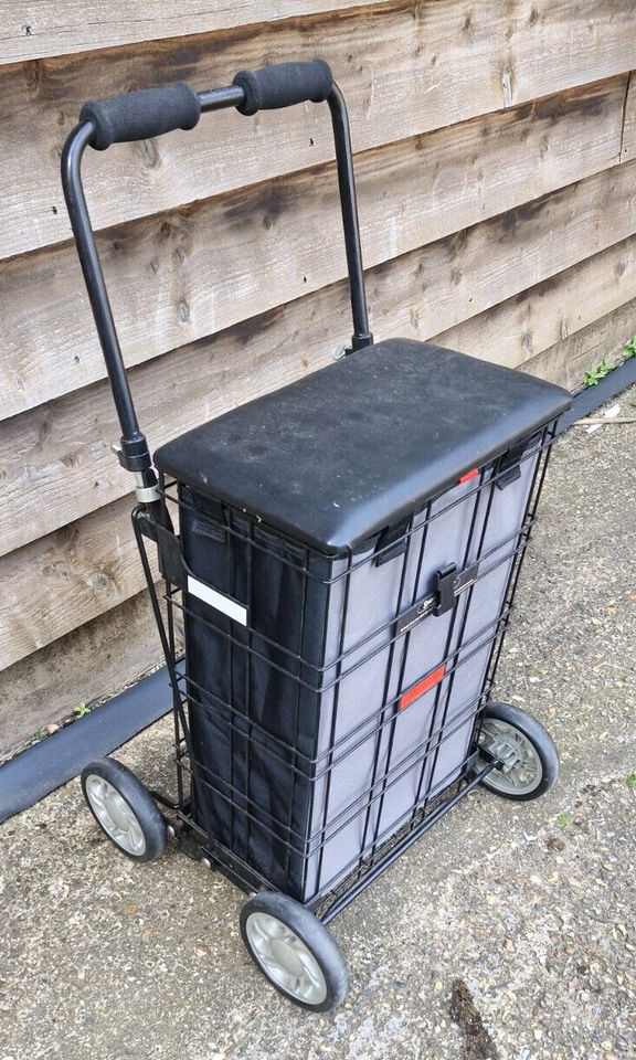 ShopASeat Liberator 4 Wheeled Shopping Trolley. Good condition. eBay