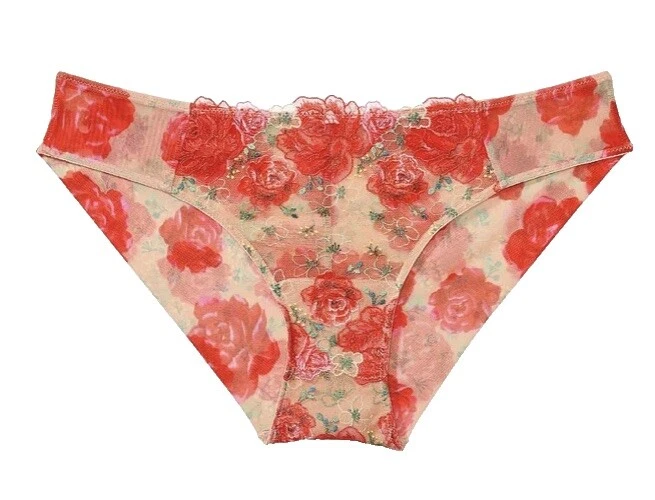 Женские нейлоновые трусики с цветочным узором By Victoria's Secret