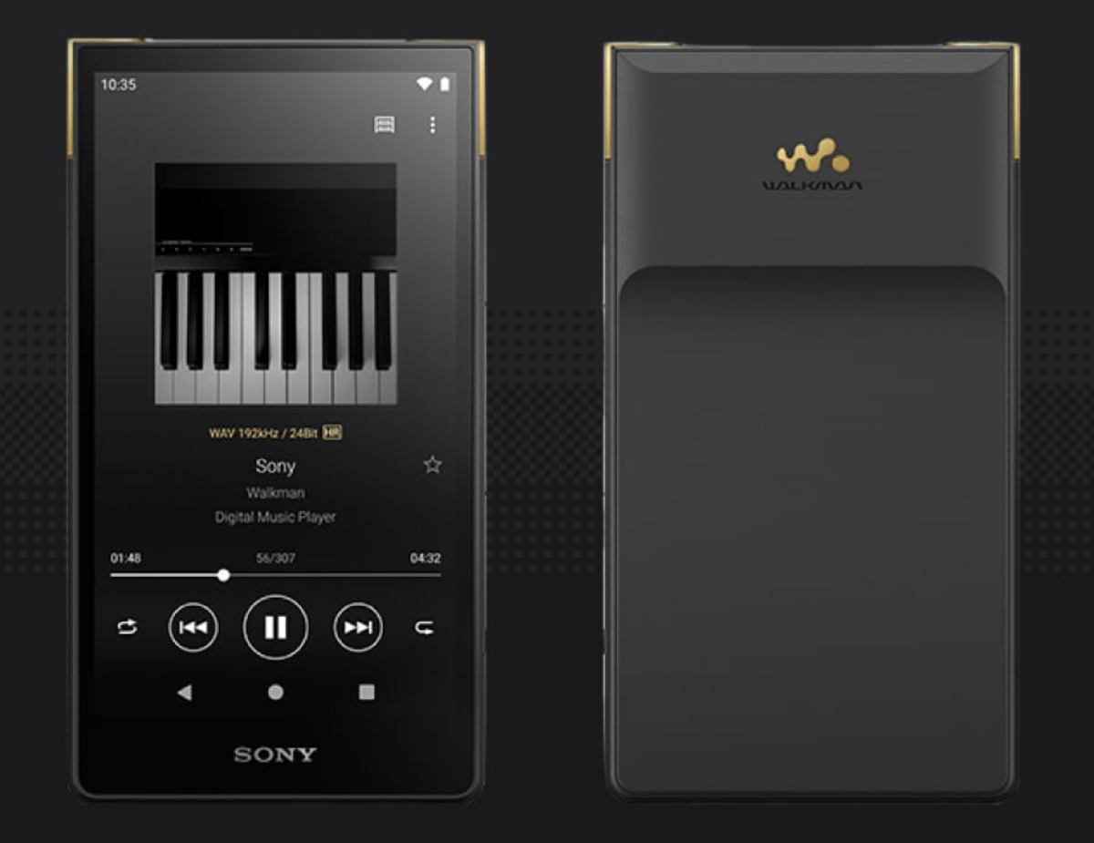 SONY WALKMAN NW-ZX707 64GB Hi-Res ZX Series Audio Player Black for