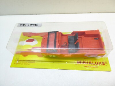 Minialuxe Citroen Dyane 6 Mehari grün Box OVP 1/43 vintage rare selten