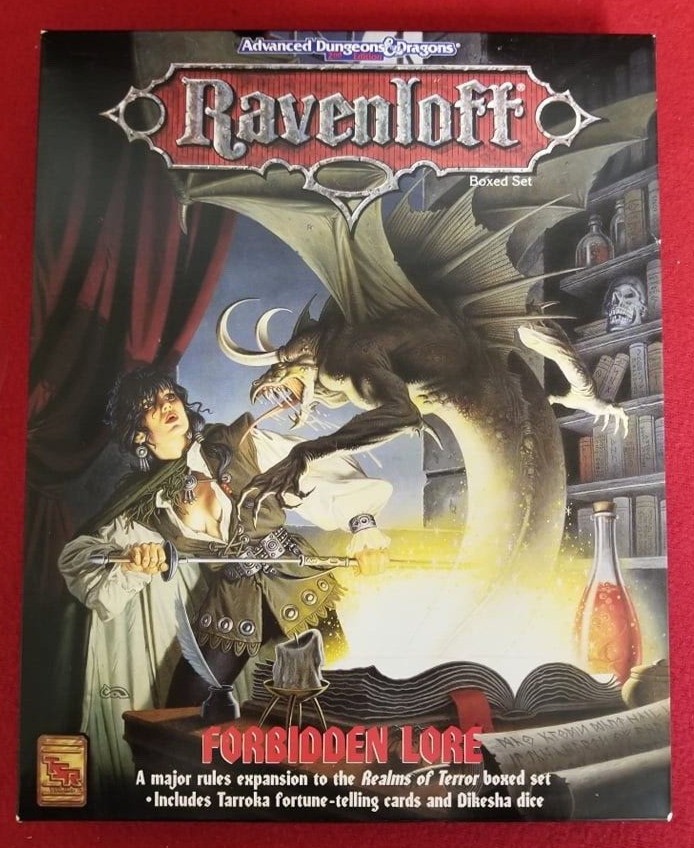 AD&D Dungeons & Dragons - RAVENLOFT forbidden lore - TBE