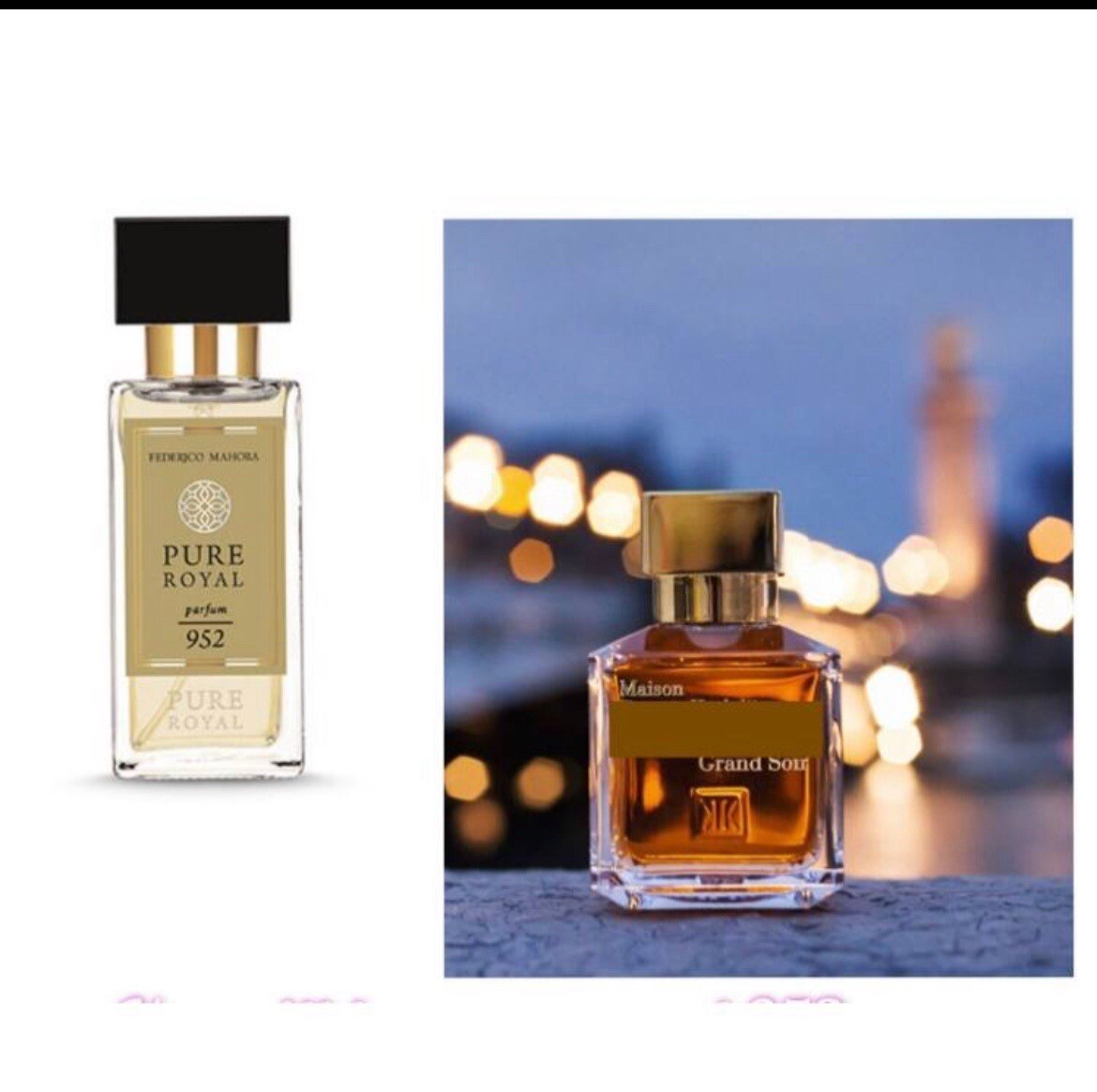 FM 952 Pure Royal Collection Federico Mahora Perfume Unisex 50ml