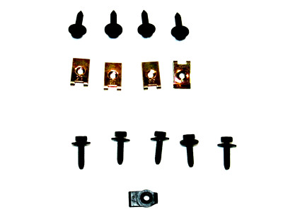New 14 piece fan shroud bolt and clip installation kit 78-88 G body 1532-33