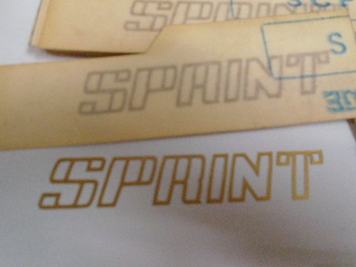 ** SPRINT ** Sticker - new original - Dolomite Triumph All cars?! Size shown - Picture 2 of 4