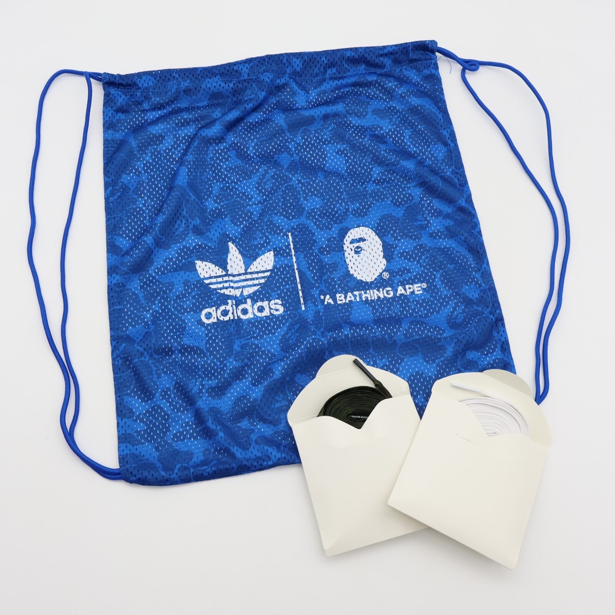 adidas×A BETHING APE ナップサック 非売品】エイプ × adidas ナップサック - メルカリ