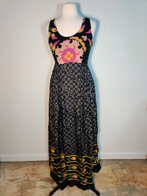 slim fit dress slacks Farm Rio Anthropologie Beaded Embellished Maxi Long Dress – White Chocolate  Couture