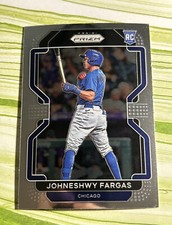 2022 Panini Prizm Baseball Johneshwy Fargas Base RC #144 Chicago Cubs