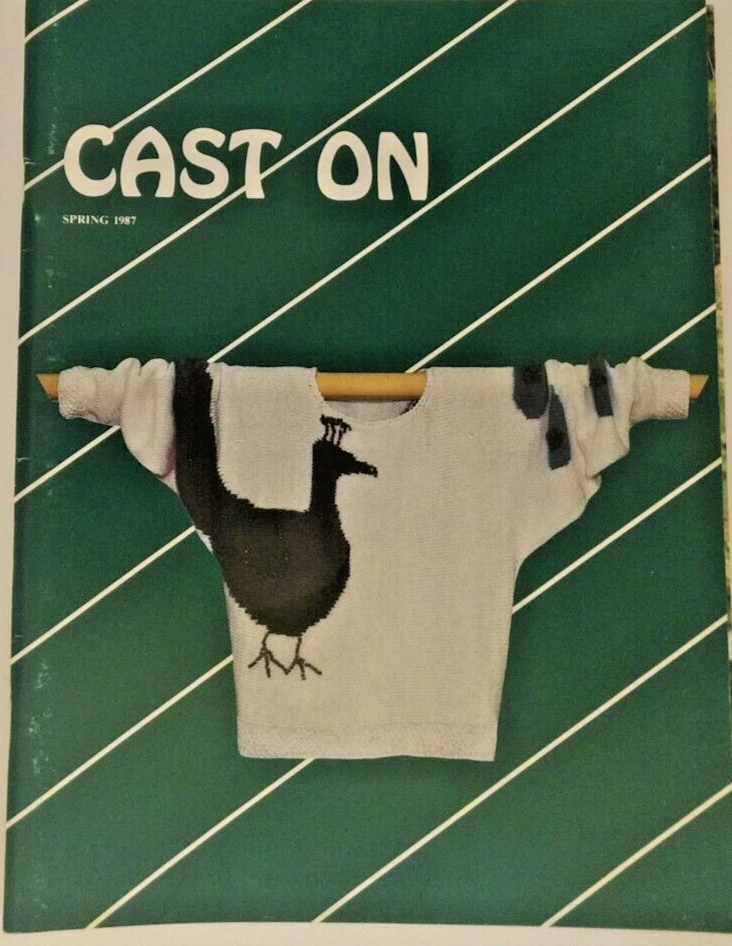 Vintage Cast On Magazine 1987 1988 1990 Lot of 4 - Image 4 of 4