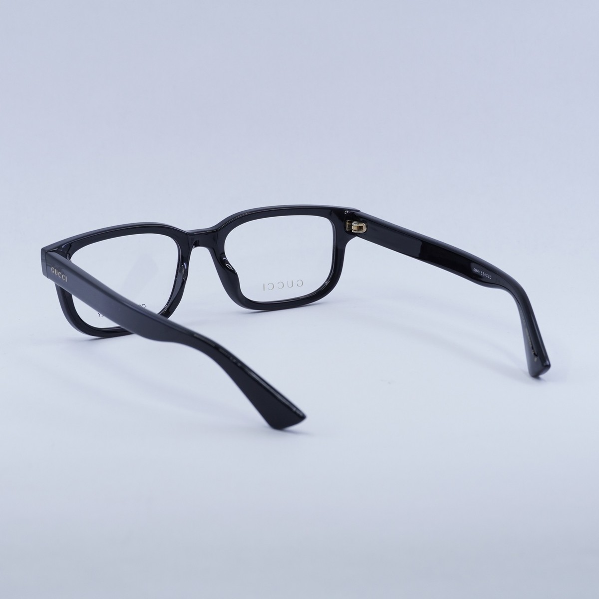 NEW GUCCI GG1584O 001 Shiny Black 53mm Eyeglasses | eBay