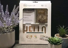 NEW! 2015 Project Life 90pc. Craft Set Kit Heidi Swapp & Becky Higgins Designs ♡
