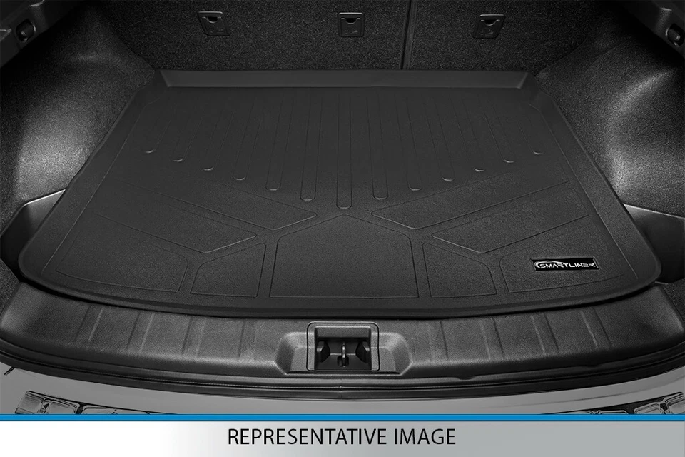 SMARTLINER Custom Fit Floor Mats Cargo Liner 2021-2025 Chrysler Pacifica Voyager Foto 3 de 4