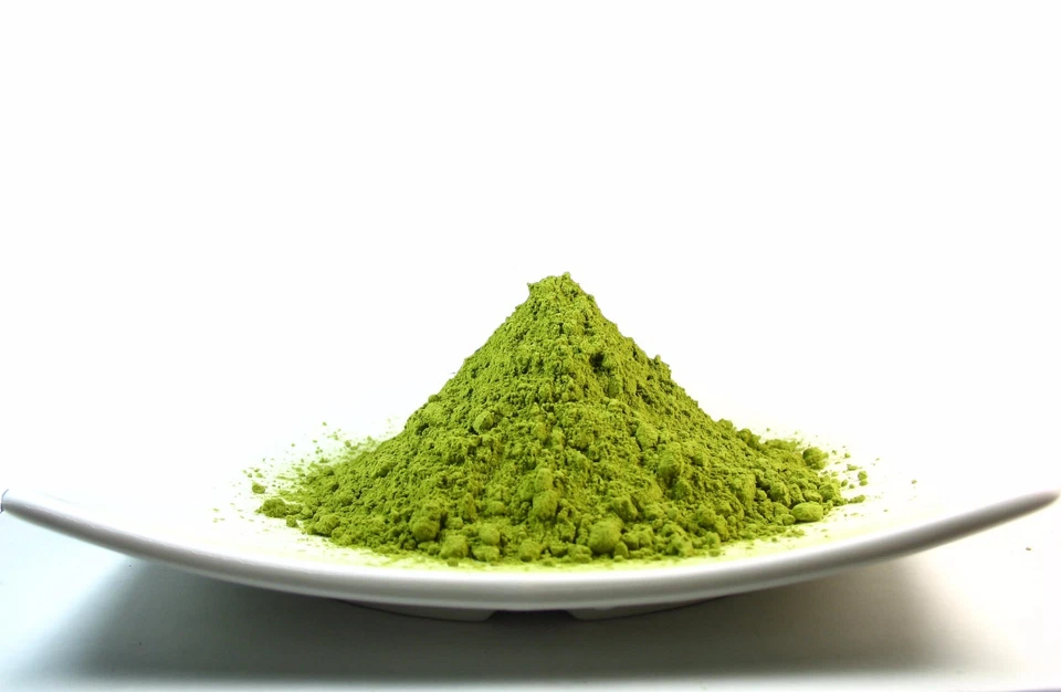 Polvo de té verde natural matcha orgánico estimula tu sistema inmunológico1 lb Foto 2 de 3
