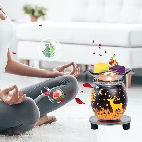 3in1 Electric Oil Melt Warmer Wax Warmer Wax Melter Fragrance Lamp Candle Warmer - Picture 12 of 23