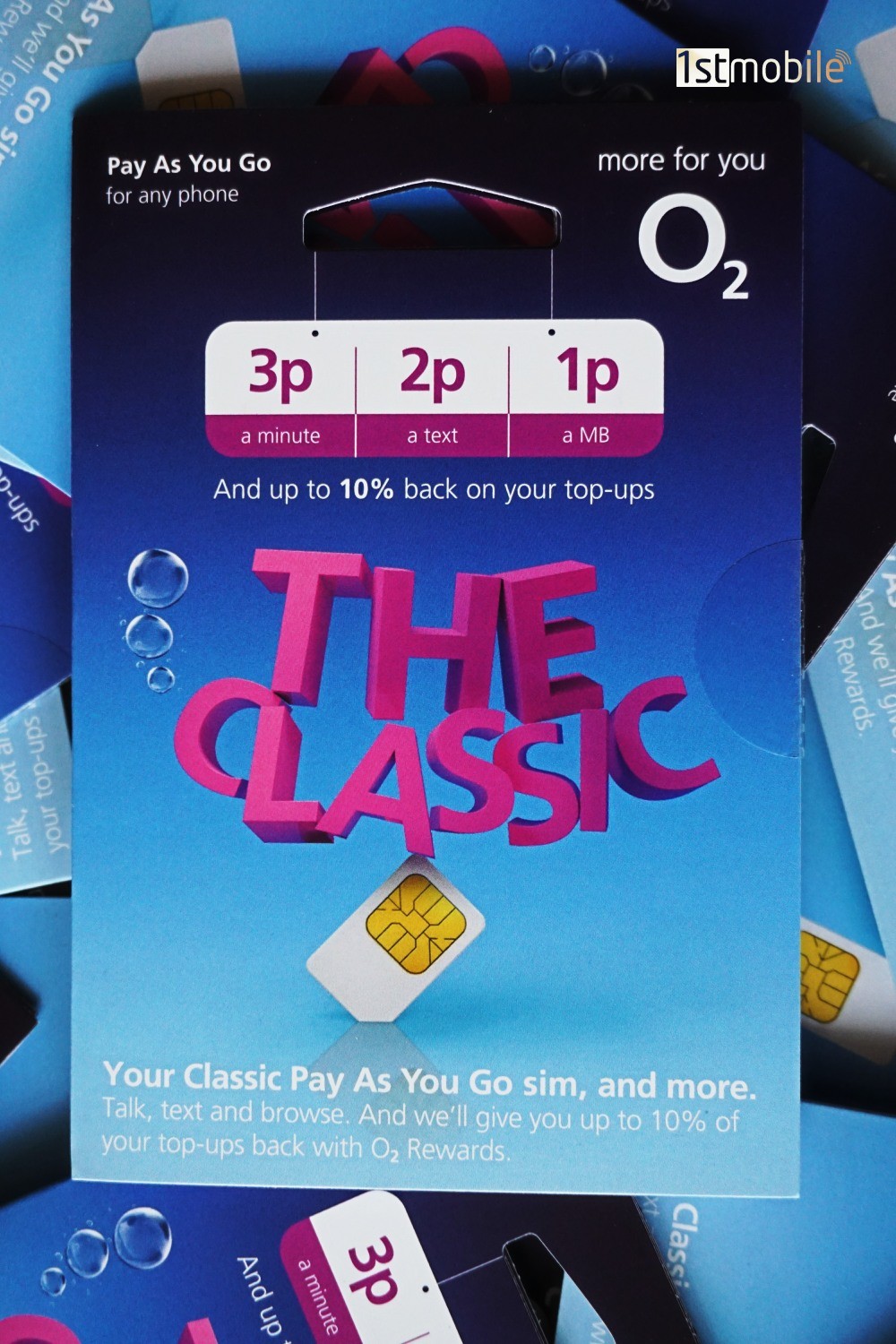 O2 UK SIM Card, Official Sim, NO monthly top up required. LAST FEW REMAINING.