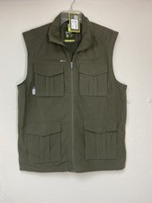 Gelert Lightweight Gilet Mens Green Vest Jacket Outerwear Sz Large. Spf 50 New