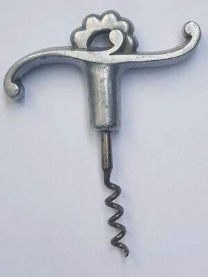 Alter Korkenzieher Corkscrew, apribottiglie, bottle opener, Parierstange - Bild 1 von 4