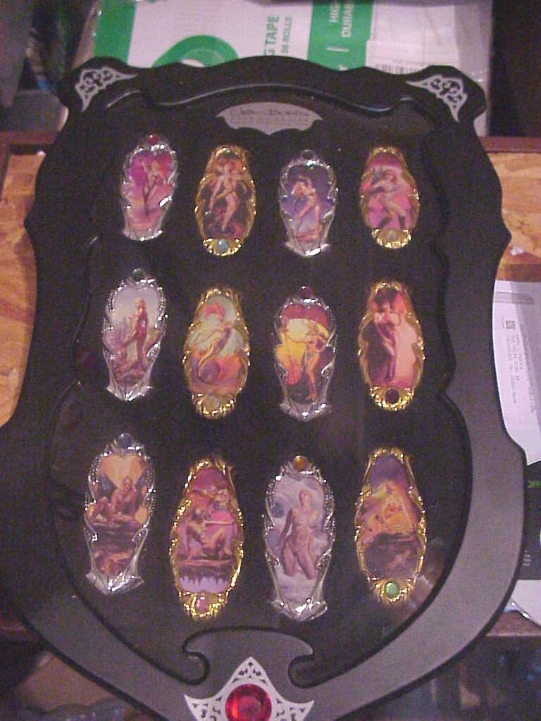 The Franklin Mint all 12 Days of Desire by Julie and Boris Knife