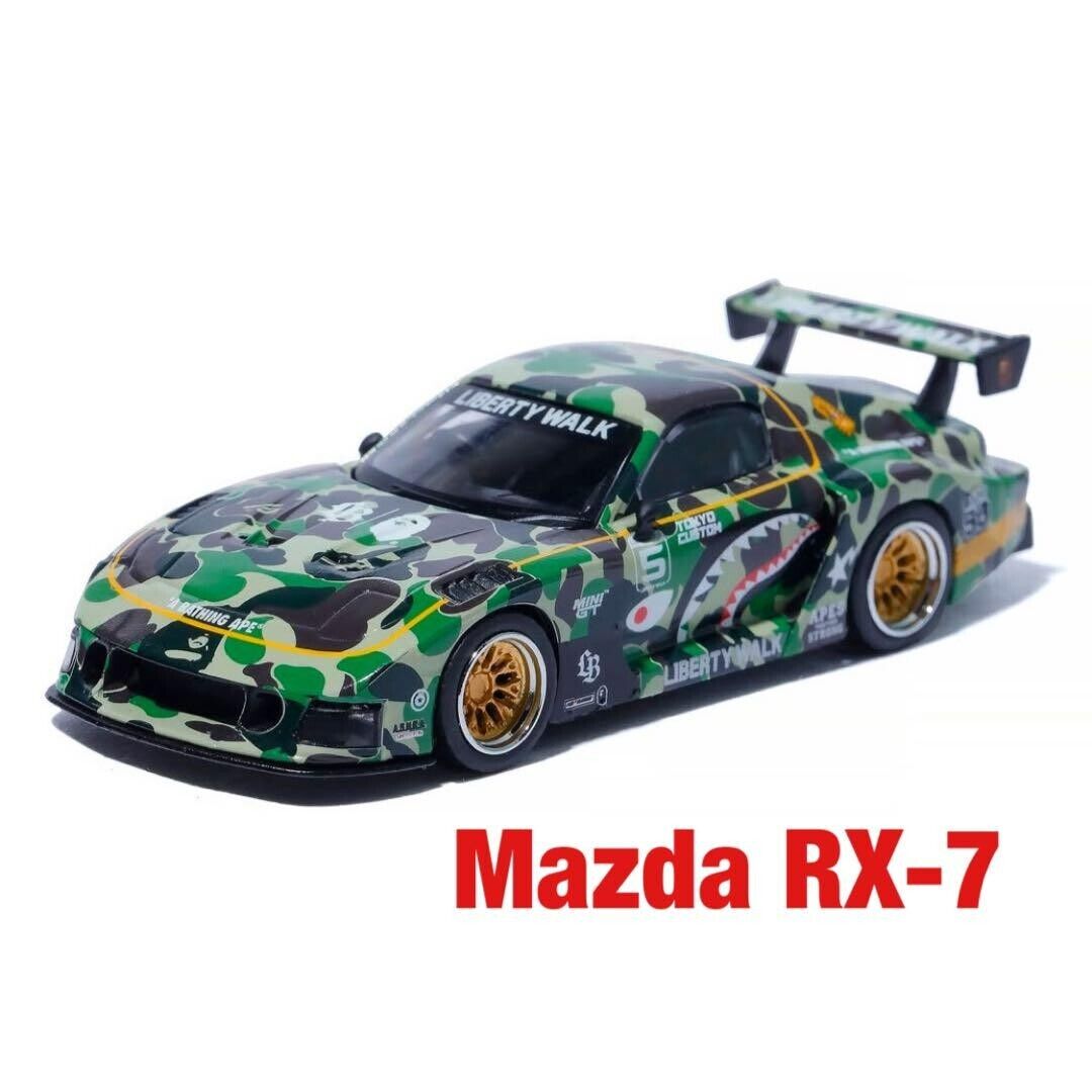 A BATHING APE BAPE x LBWK MINI GT ABC CAMO FD RX7&MCLARREN 1 A BATHING APE BAPE x LBWK MINI GT ABC CAMO FD RX7&MCLARREN 1