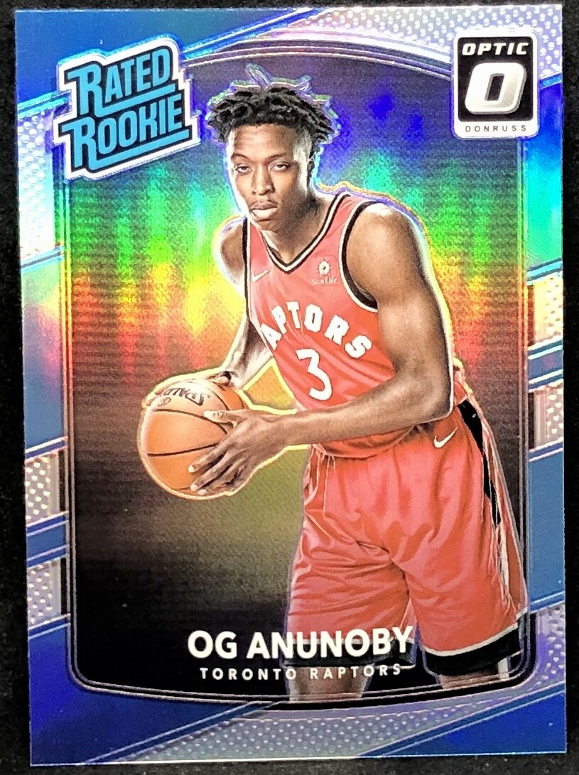 OG ANUNOBY 17-18 Panini Donruss Optic #178 RATED ROOKIE HOLO RC 