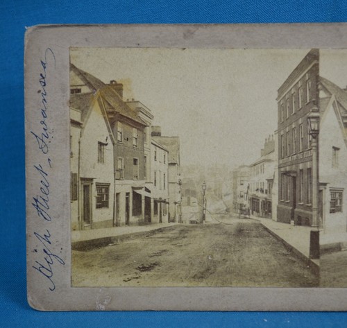 1850/60 Stereoview Foto Exeter St Davids Hill Institution para The Blind Devon - Imagen 3 de 4
