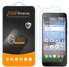 2X Supershieldz Tempered Glass Screen Protector Saver for TCL LX A502DL 