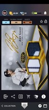 Topps Bunt 22: Tier One 22 - Joey Gallo Signature Dual Relic Iconic DIGITAL