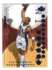 2003-04 Upper Deck Triple Dimensions Nets Basketball Card #51 Kenyon Martin