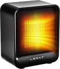 Lerat Space Heater, Portable Mini Heater for Indoor Use, 500W Fast Heating Small