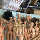 Lot of 13 Damaged Fashion Dolls for Parts or Repair Only Barbie & Others — photo 2