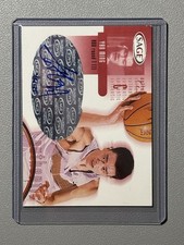 2002 SAGE Authentic Yao Ming Rookie Auto Autograph #46/125 Card A21 Shanghai Sha. rookie card picture