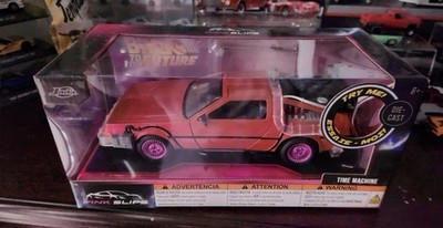 Back To The Future delorean Pink Slip Diecast 1/33