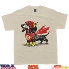 Dachshund Superhero Doxie Dog Comics Weenie Sausage Mom T-Shirt