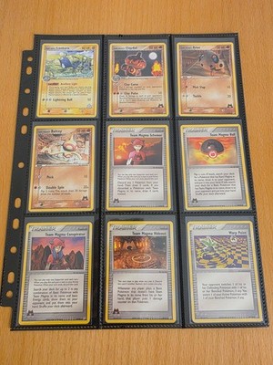 Pokémon TCG EX Team Magma vs. Team Aqua | Englisch | Set-Sammlung | Vintage