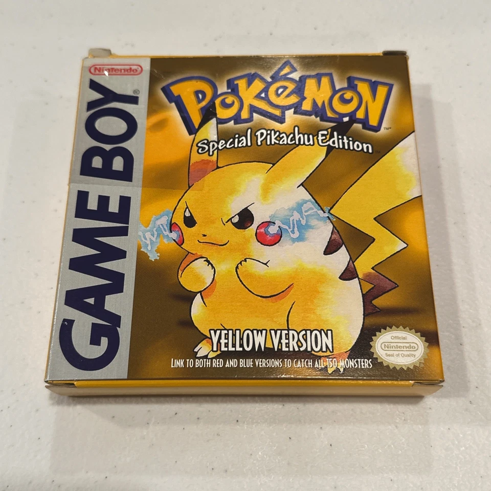 POKEMON AMARILLO ORIGINAL (Nintendo Game Boy) Completo en Caja - 2ª Impresión - Leer Foto 2 de 4