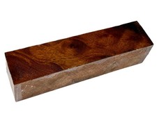 Camphor burl wood turning blank 1-9/16" x 1-9/16 x 6-1/2" d35 dried