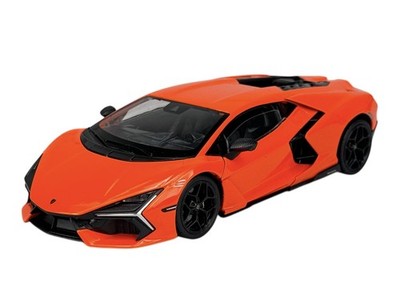 WELLY LAMBORGHINI REVUELTO ORANGE 1:24 DIE CAST METAL MODEL NEW IN BOX 24126