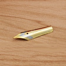 5PCS Medium Gold Fountain Pen Nib Universal Replacement Nibs Practical