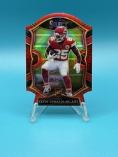 2020 Panini Select Concourse Prizm DIE CUT #54 Clyde Edwards-Helaire RC