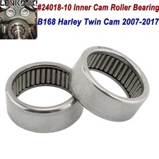 Pair Inner Cam Roller Bearing 24018-10 For Harley Touring Softail Twin Cam 07-17