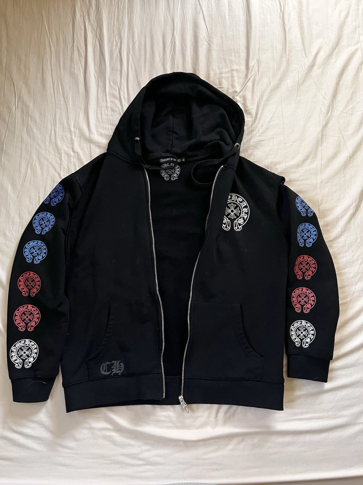 Chrome Hearts Multicolor Horseshoe Logo Jacket