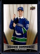 2018-19 Upper Deck Elias Pettersson Commence RC #RC-EP Canucks Rookie