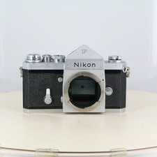 Used Nikon Nikon F Eye Level Silver Used Camera Film SLR Rank C From Japan