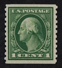 CKStamps: US Stamps Collection Scott#4443 1c Washington Mint NH OG 24 1/2mm