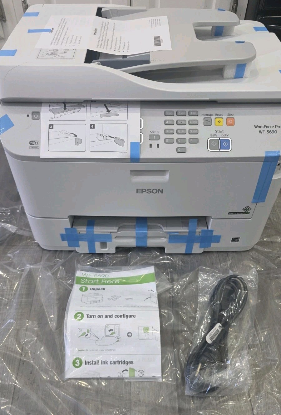 Epson WorkForce Pro WF-5690 All-in-One Inkjet Printer New in Box Rare!!