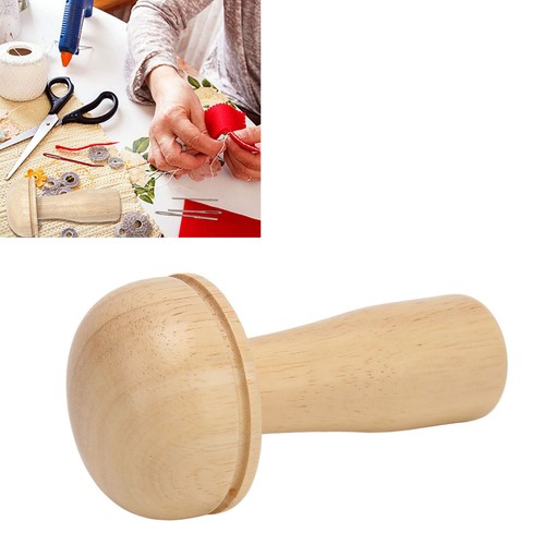 Darning Mushroom Kit Wooden Darning Mushroom Needle Sewing Tools - Picture 17 of 24