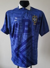 Brazil 1991 - 1993 Away football Umbro shirt size Extra Large