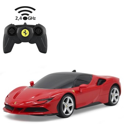JAMARA Ferrari SF90 Stradale 1:24 rot 2,4GHz RC Auto