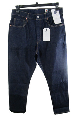 NWT Levis Japanese Selvedge High Rise Boyfriend Womens Jeans 32x30 Ink Rinse