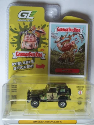 GreenLight 54120-E Jeep Wrangler 1991 1/64 Échelle Voiture Diecast NEUF - Photo 1/4